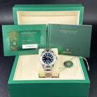 Rolex Yacht-Master 40 Blue Dial Oystersteel Platinum Oyster 126622 - Full set