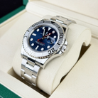Rolex Yacht-Master 40 Blue Dial Oystersteel Platinum Oyster 126622 - Side 1