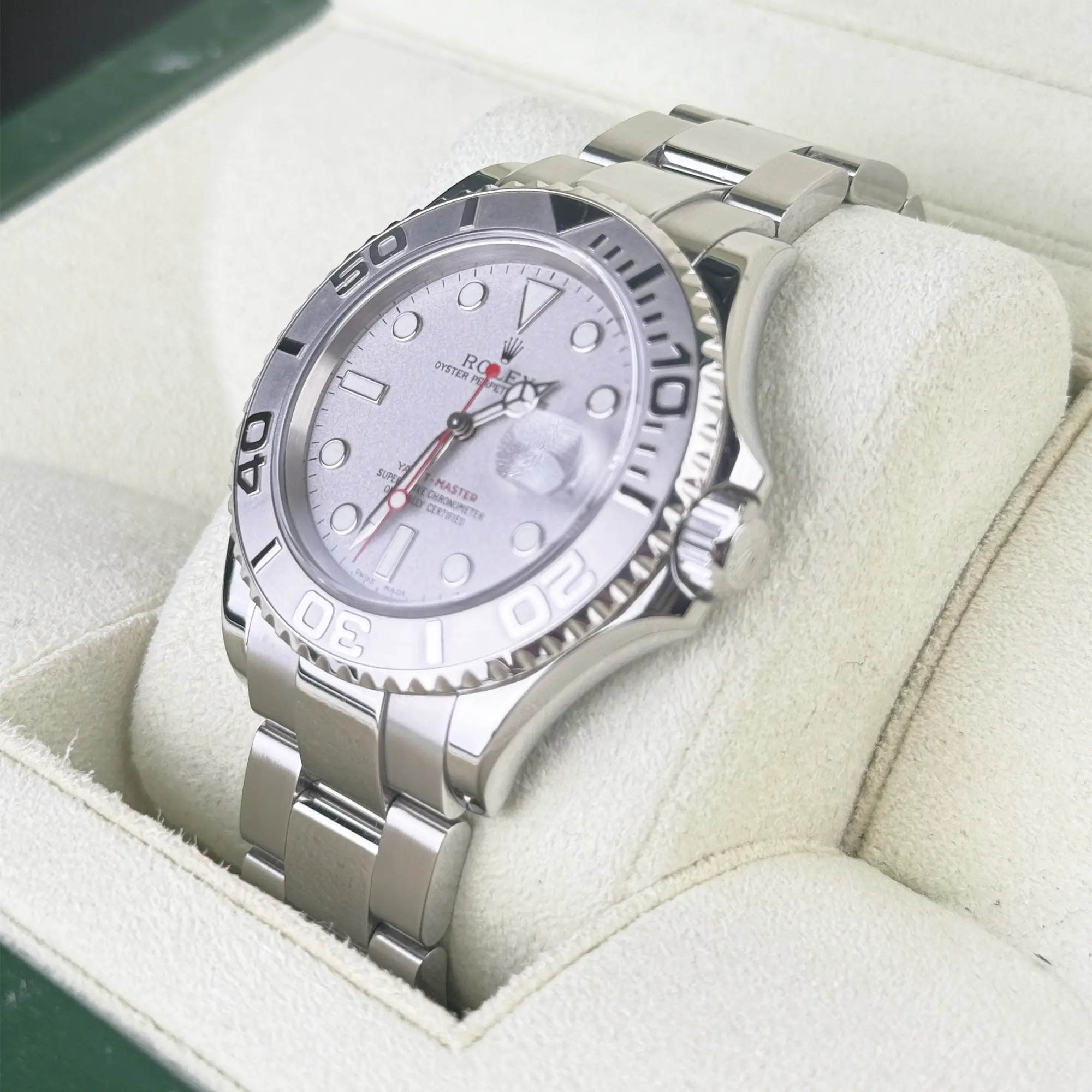 Rolex Yacht-Master 40 Silver Dial 16622 - Pre-Owned 2006 Side 2