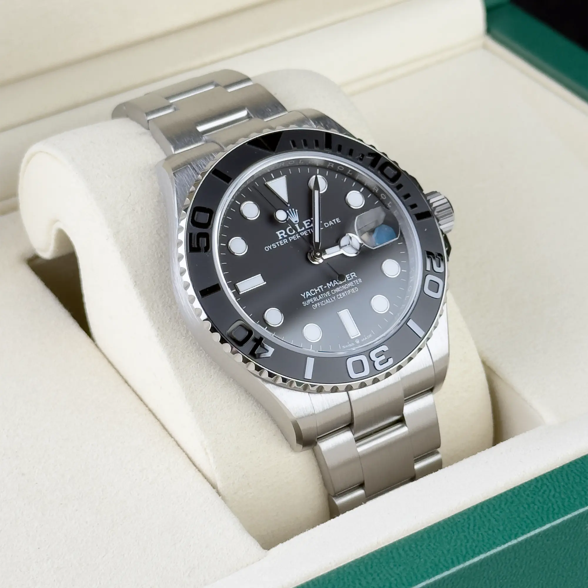Rolex Yacht-Master 42 Black Dial Titanium 226627 -  Side 3