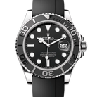 Rolex Yacht-Master 42 Black Dial White Gold Oysterflex 226659