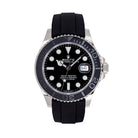 Rolex Yacht-Master 42 Black Dial White Gold Oysterflex 226659 - Front