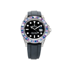 Rolex Yacht-Master “Cotton Candy” White Gold Black Dial Oysterflex 126679SABR - Front
