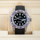 Rolex Yacht-Master “Cotton Candy” White Gold Black Dial Oysterflex 126679SABR - In box