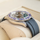Rolex Yacht-Master “Cotton Candy” White Gold Black Dial Oysterflex 126679SABR - Left