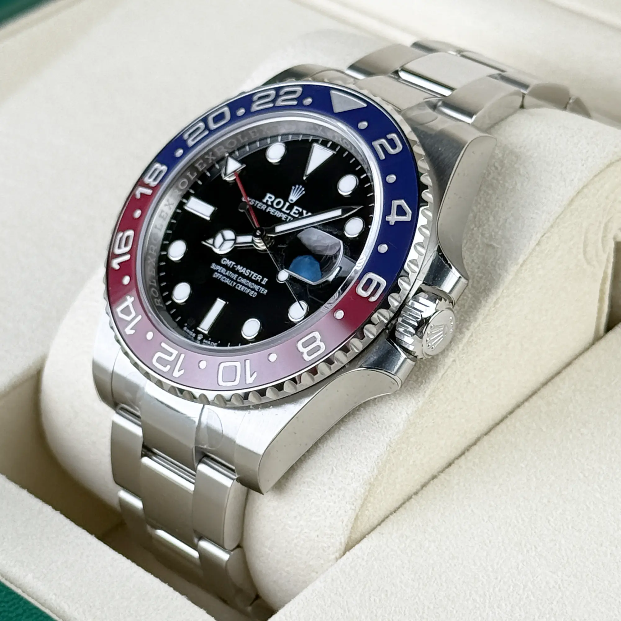 Side 2 - Rolex GMT Master II "Pepsi" Oyster 126710BLRO