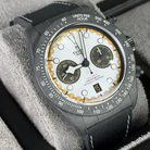 Tudor Black Bay Chronograph “Carbon 26” White Dial 42mm Black Strap 79377KN-0003 - Left