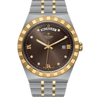 Tudor Royal 41mm Chocolate Brown Dial Day-Date Diamond Dial Steel Yellow Gold 28603-0008