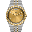 Tudor Royal Champagne Dial Day-Date Diamond Dial 41mm Steel Yellow Gold 28603-0006