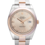 Rolex Oyster Perpetual Datejust Ii 126301g Sundust Set Dial Color Watch Front View