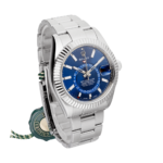 Rolex Sky-dweller Ref. 326934 Blue Rolesor Watch Side View 3