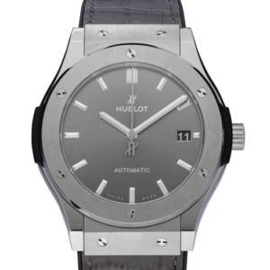 Hubolt Grey Dial Color Watch Front View 3