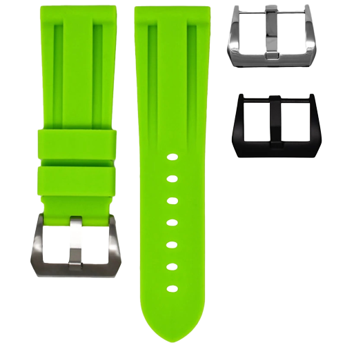 Panerai Horus Strap Lime Solid View 2