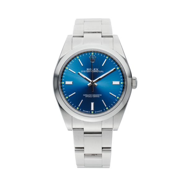 Rolex Oyster Perpetual 39 Ref. 114300 Watch Front View 1