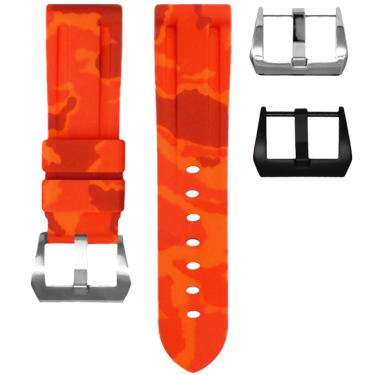 Tudor Watch Straps - Orange Camo Color Horus Watch Straps