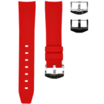 Omega Horus Strap Red Solid View 1