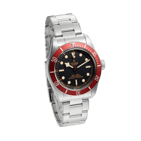 Tudor Black Bay 79230r Black And Red Color Watch Side View 4