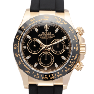Rolex Cosmograph Daytona Yellow Gold 116518ln Watch Front View 4