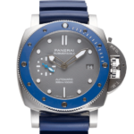 Panerai Submersible Pam 00959 Grey Dial Color Watch Front View