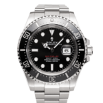 Rolex Sea-dweller Oyster 43 Mm Ref. 126600 Black Dial Color Watch Front View