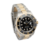 Rolex Two-tone Sea-dweller Ref. 126603 Black Dial Color Watch Side View 5