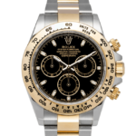 Rolex-daytona-cosmograph Black Dial Color Watch Front View