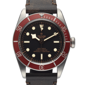 Tudor Black Bay M79220r Black Dial Color Watch Front View