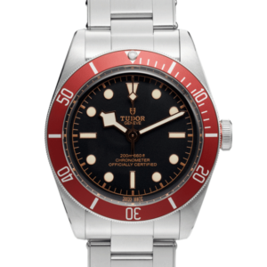 Tudor Black Bay 79230r Black And Red Color Watch Front View 4