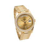 Rolex Day-Date Presidential Watch Champagne Dial 40 MM 18 ct Yellow Gold Ref. 228348RBR