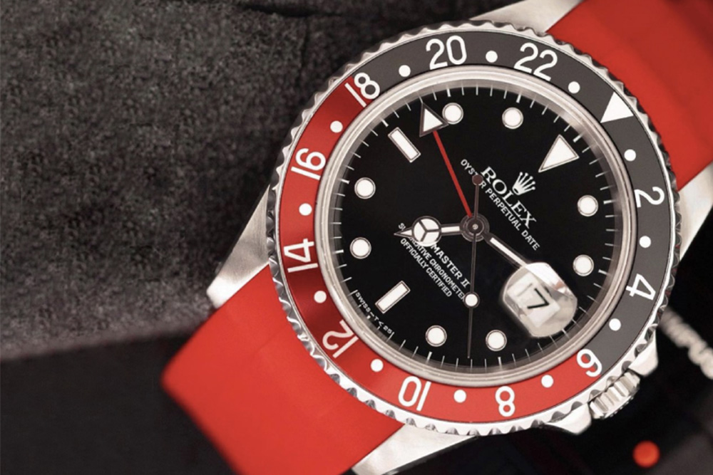 Black and Red watches GMT-Master II Fat Lady
