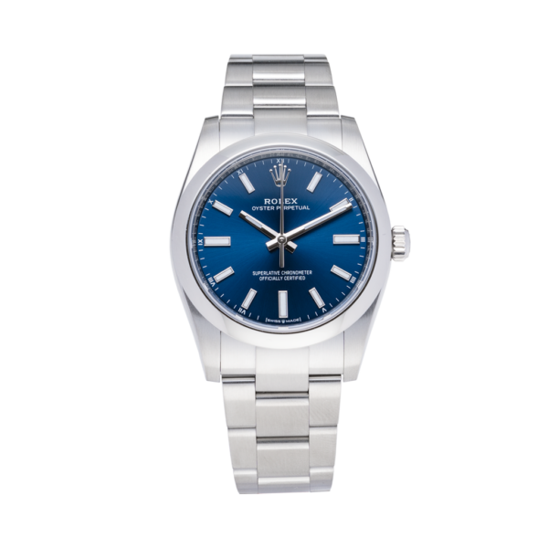 Rolex Oyster Perpetual Blue-Full