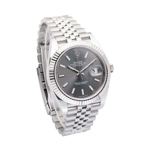 Rolex Datejust Fluted Silver-Side