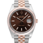 Rolex Datejust Chocolate Dial 126331-Face
