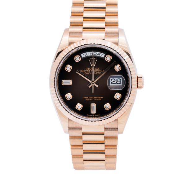 Rolex Day-Date Brown Ombre 128235-Full