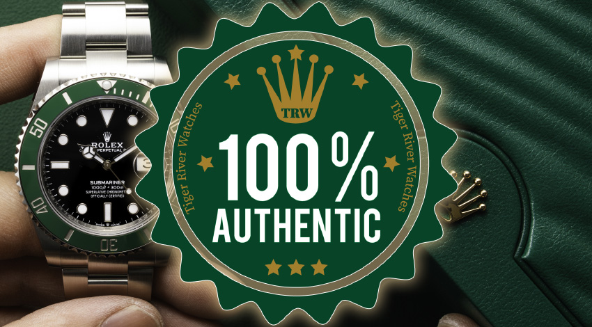 100% authentic watches