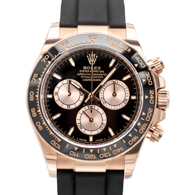 Rolex Daytona Black And Sundust Dial Oysterflex 126515ln 